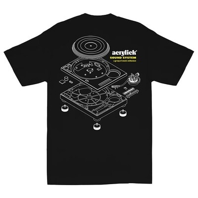 TurnTable Acrylick T-shirt
