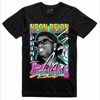 Retro Kings Neon Deion 90s T-Shirt