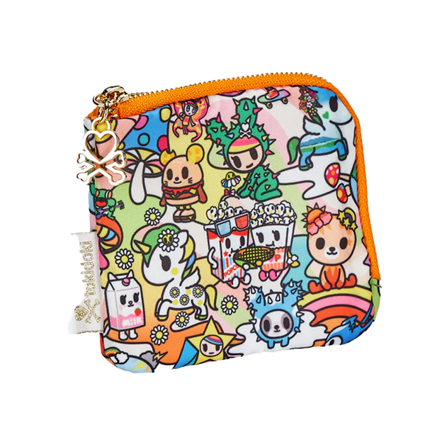 Stay Groovy Zip Coin Purse