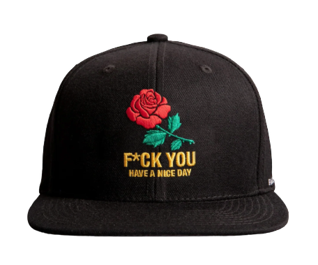 HAVE A NICE DAY BLACK SNAPBACK