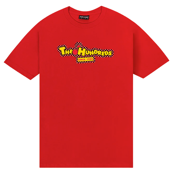 The Hundreds Push Bar T-shirt / Red