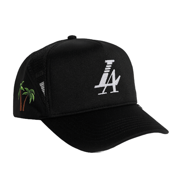 REFERENCE PARADISE LA TRUCKER HAT-BLACK