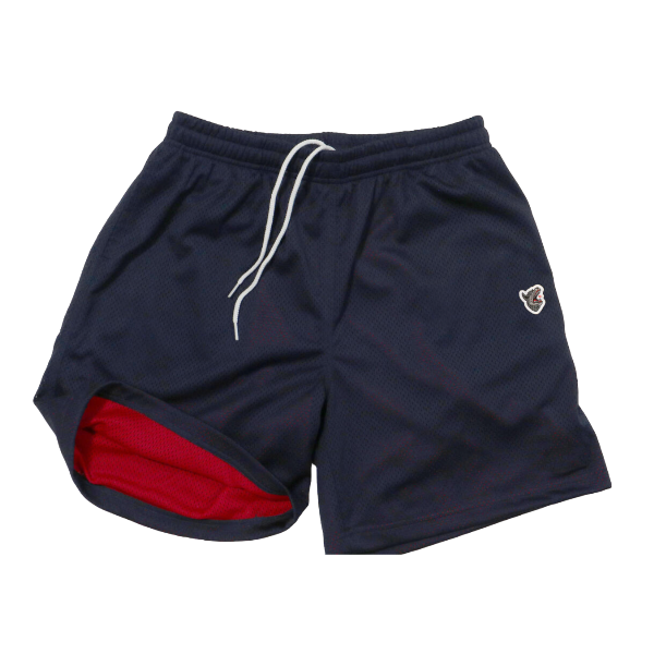 Raised by Wolves Two-Tone Mesh Shorts NAVY/RED