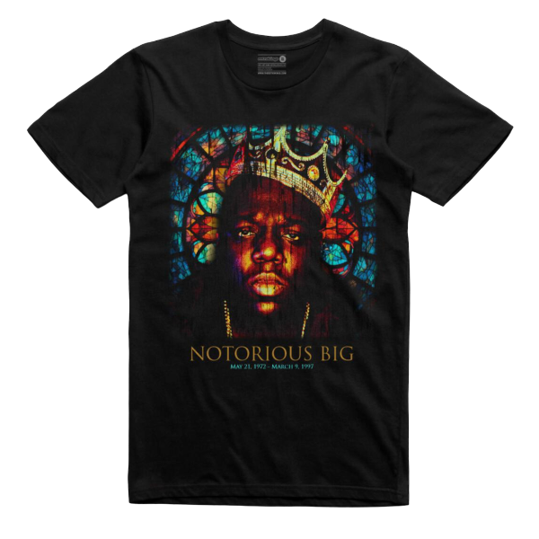 NOTORIOUS B.I.G STAINED GLASS