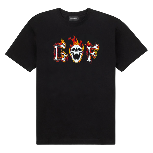 Flamming Skull T-shirt