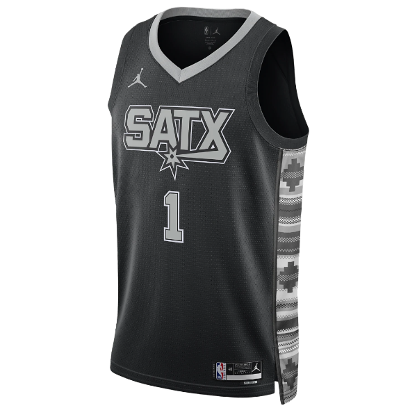NIKE SPURS STATEMENT EDITION JERSEY DO9543-014