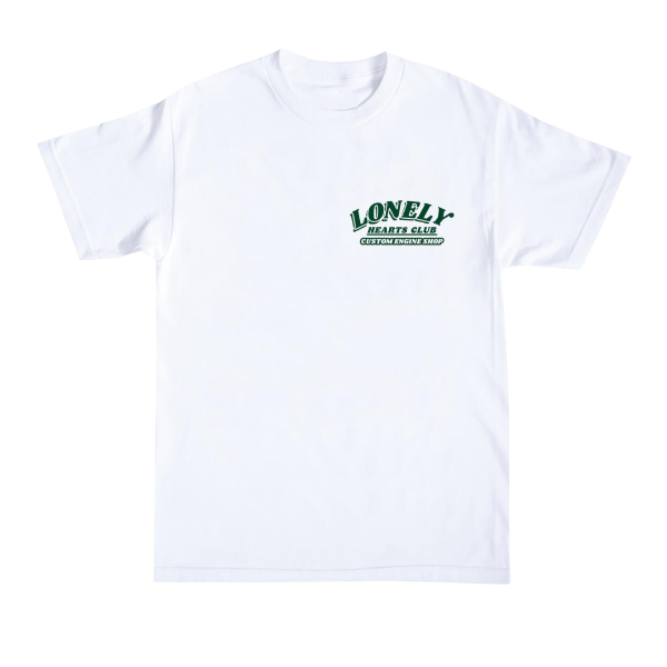 Lonely Hearts Club Custom Engine Shop T-Shirt