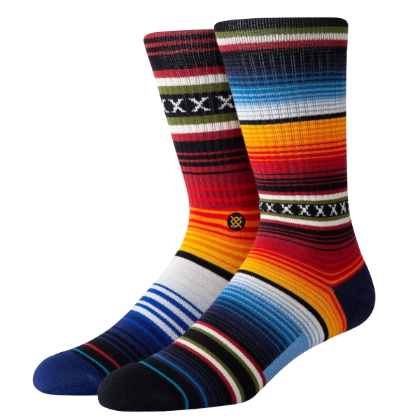 STANCE CURREN CREW SOCKS - RED