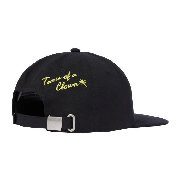 CLOWNIN' AROUND 6 PANEL HAT - BLACK