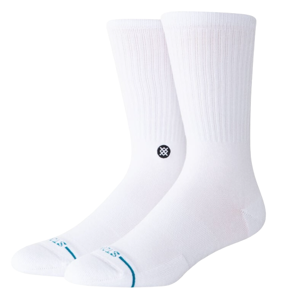 ICON CREW SOCKS - WHITE