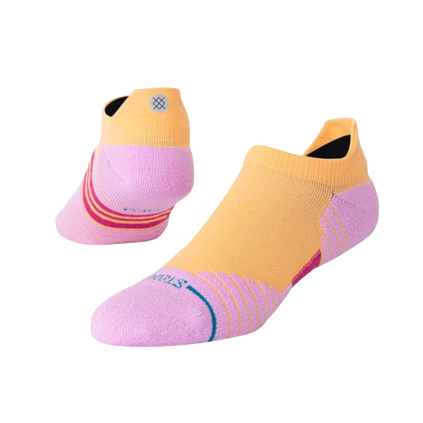 PERFORMANCE TAB SOCKS -PEACH PERSUASION