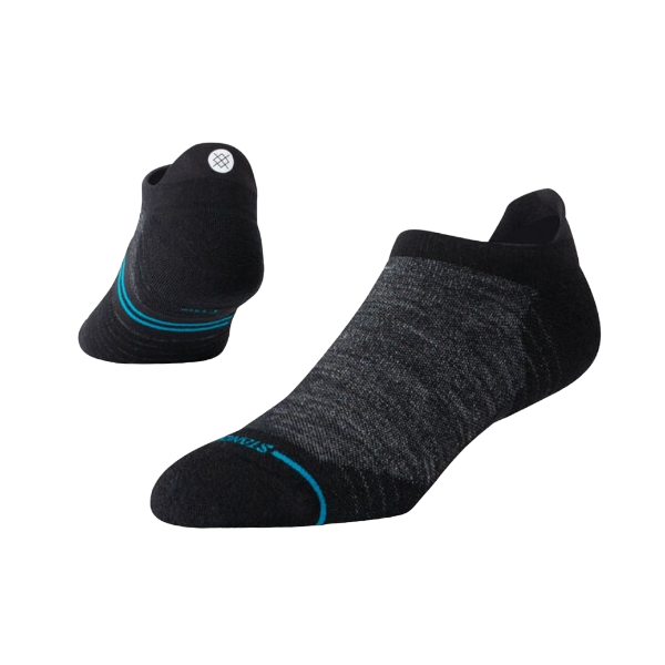 RUN LIGHT TAB SOCKS - BLACK
