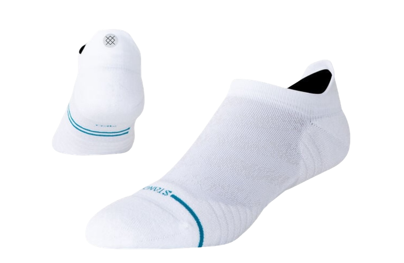 RUN LIGHT TAB SOCKS - WHITE