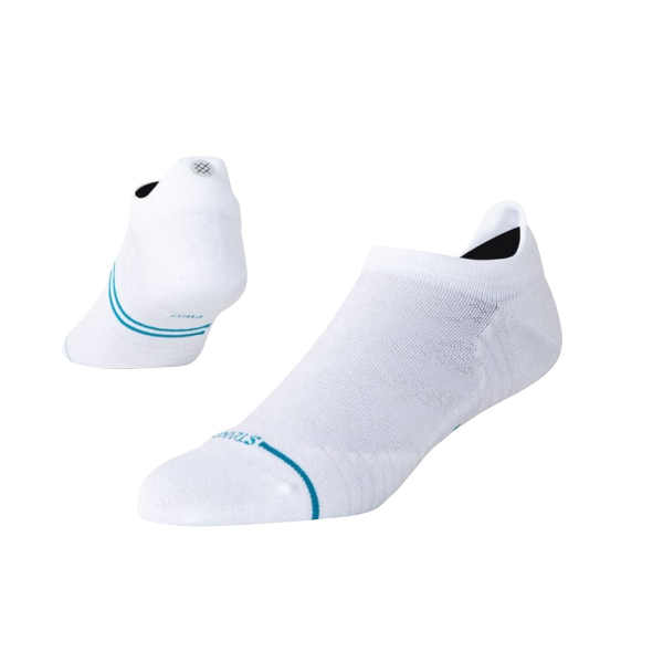 RUN ULTRALIGHT TAB SOCKS - WHITE