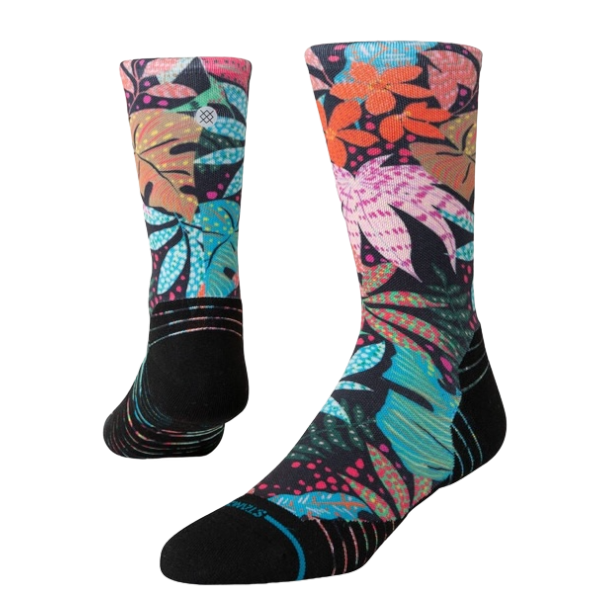 TRIPPY TROP CREW SOCKS - MULTI
