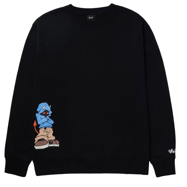 HELL RAZOR CREWNECK - BLACK