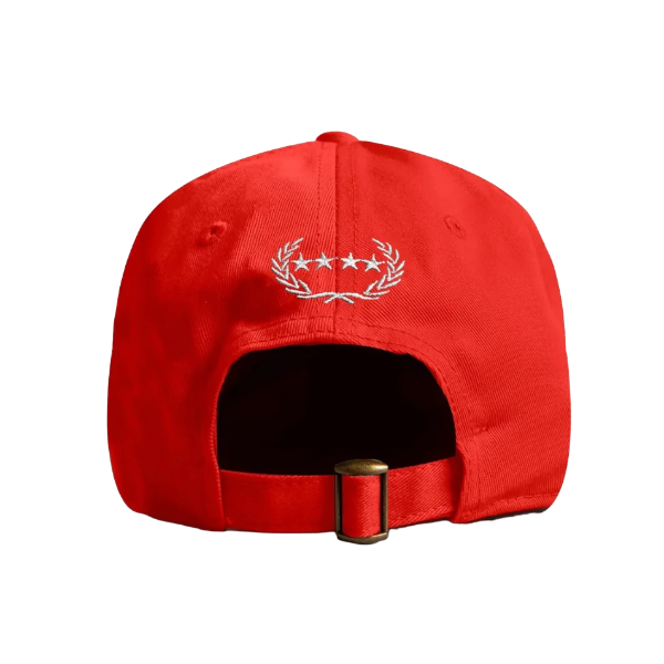 NO F*CKS GIVEN RELAXED FIT HAT - RED