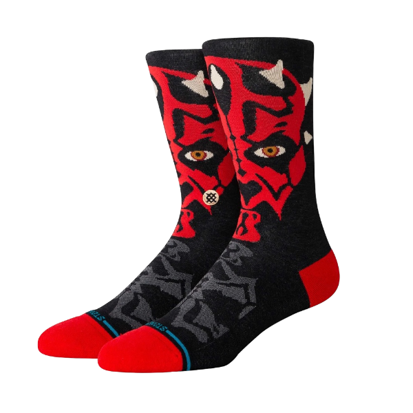 STANCE MAUL CREW SOCK - BLACK
