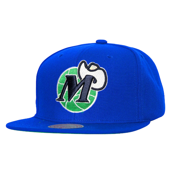 DALLAS MAVERICKS MITCHELL & NESS NBA CONFERENCE PATCH SNAPBACK