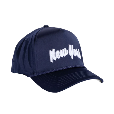 New York NY Souvenir Light Blue Hat Cap Adjustable Strap