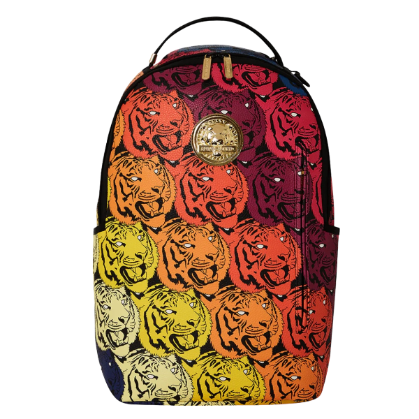 TIGER ROAR GOLD PLATED BACKPACK