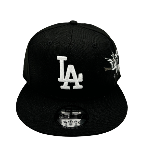 NEW ERA LOS ANGELES DODGERS CITY ART SNAPBACK (BLACK)