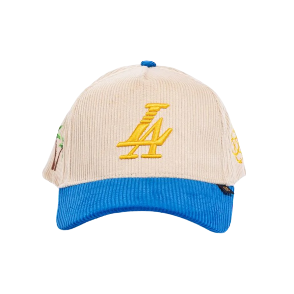 PARADISE LA CORDUROY (CREAM/BLUE/YELLOW)