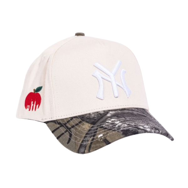 REFERENCE NY CREAM TREE CAMO SNAPBACK