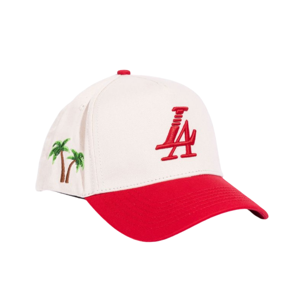 REFERENCE PARADISE LA (CREAM/RED) SNAPBACK