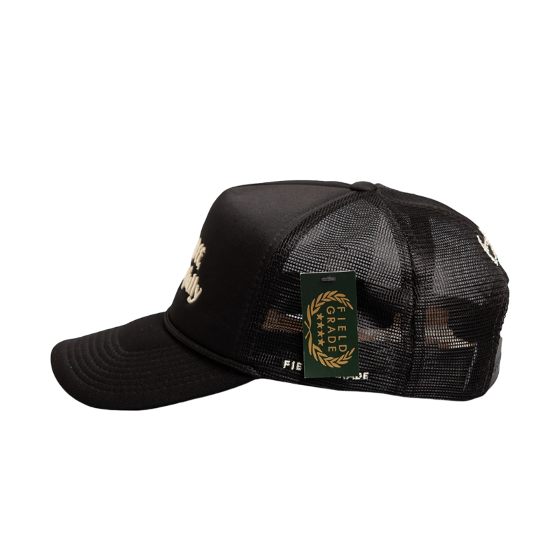 RESPECTFULLY BLACK TRUCKER