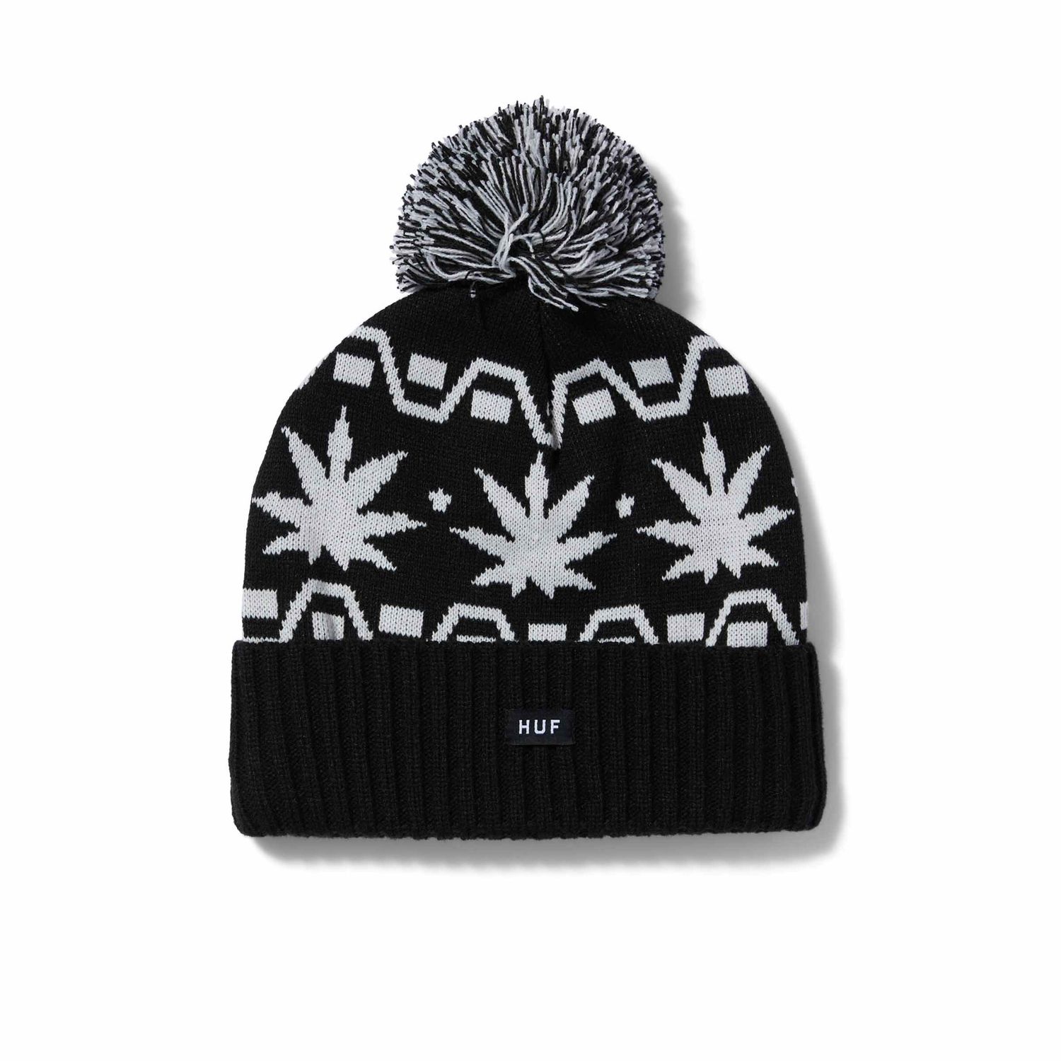 APRES CUFF POM BEANIE