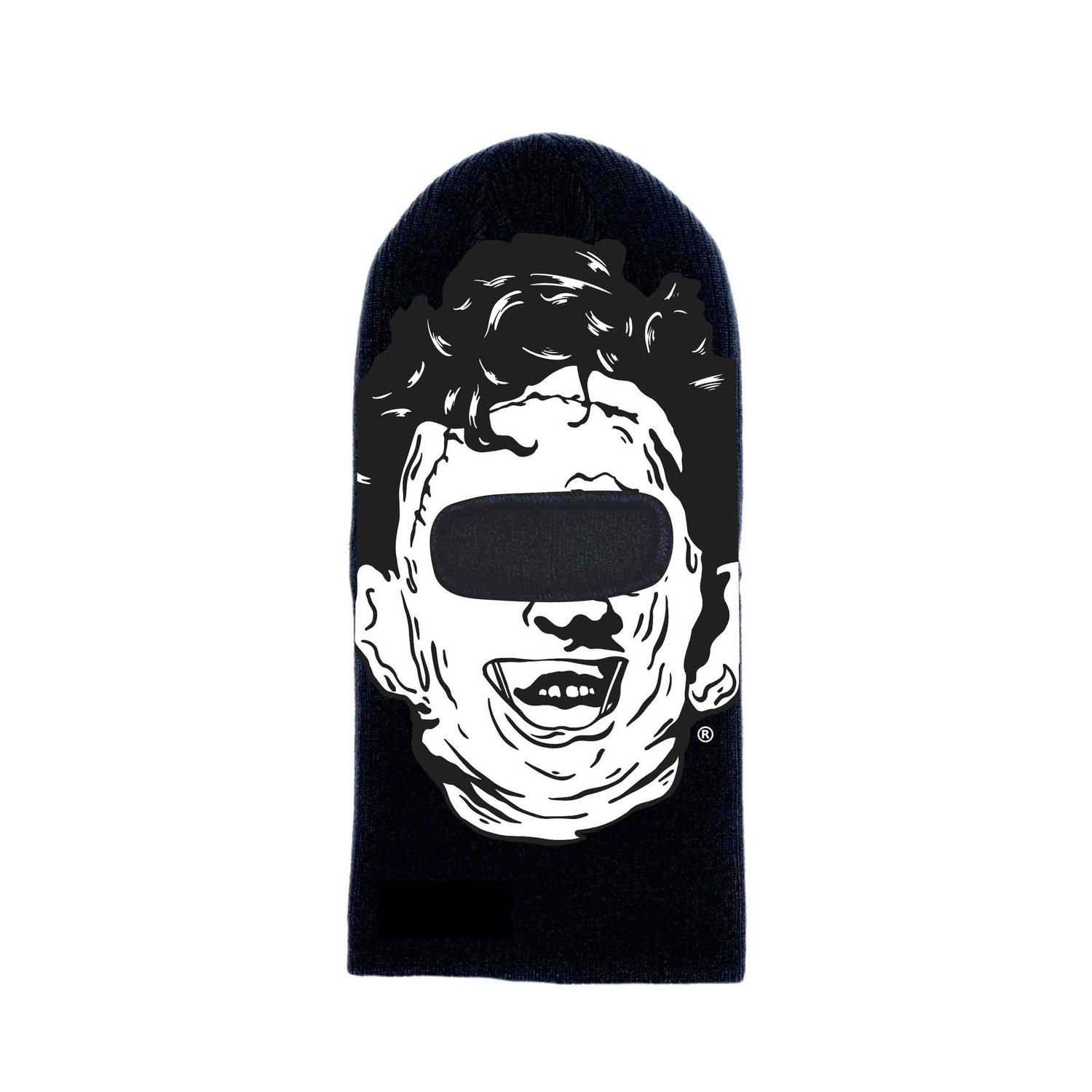 LEATHERFACE BALACLAVA - BLACK