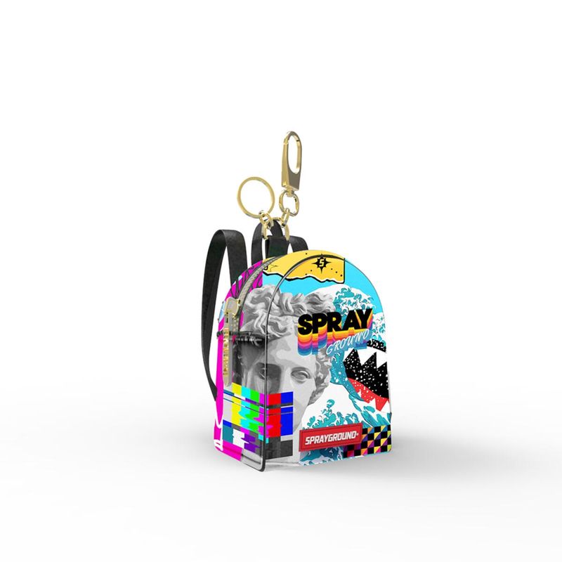 COLLAGE OF RANDOM BACKPACK KEYCHAIN