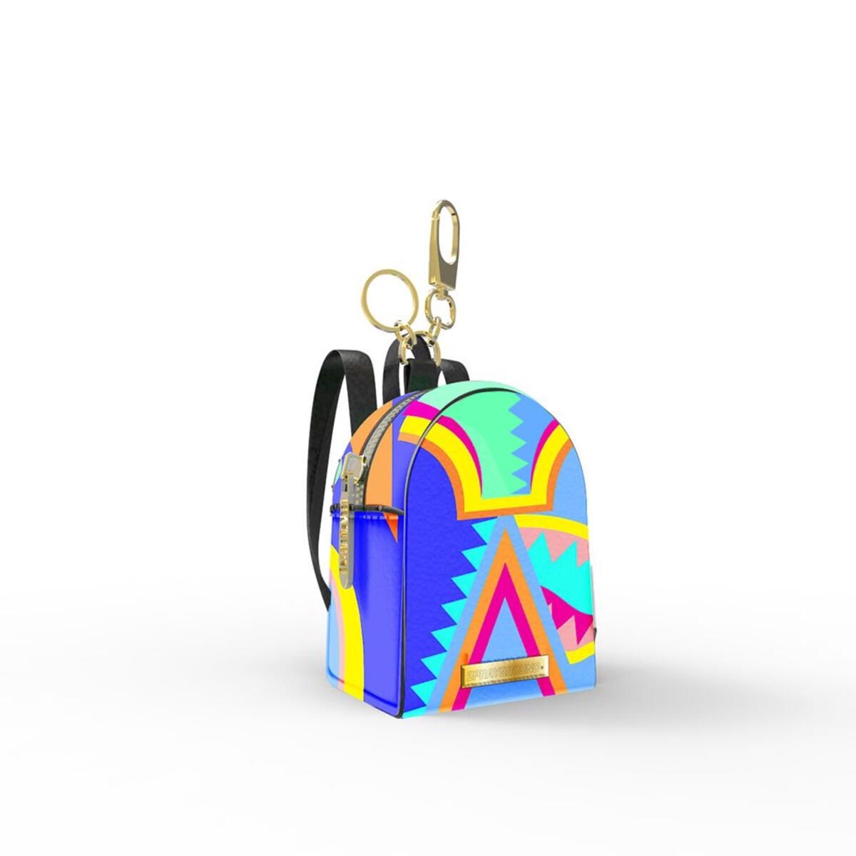 I'M ON VACATION ON MY YACHT BACKPACK KEYCHAIN