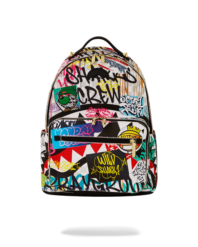 CREATE ANOTHER DAY SKATEBOARD-STRAP BACKPACK
