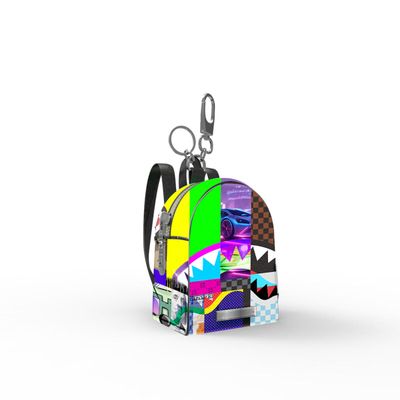 SHARK MASTERPIECES BACKPACK KEYCHAIN