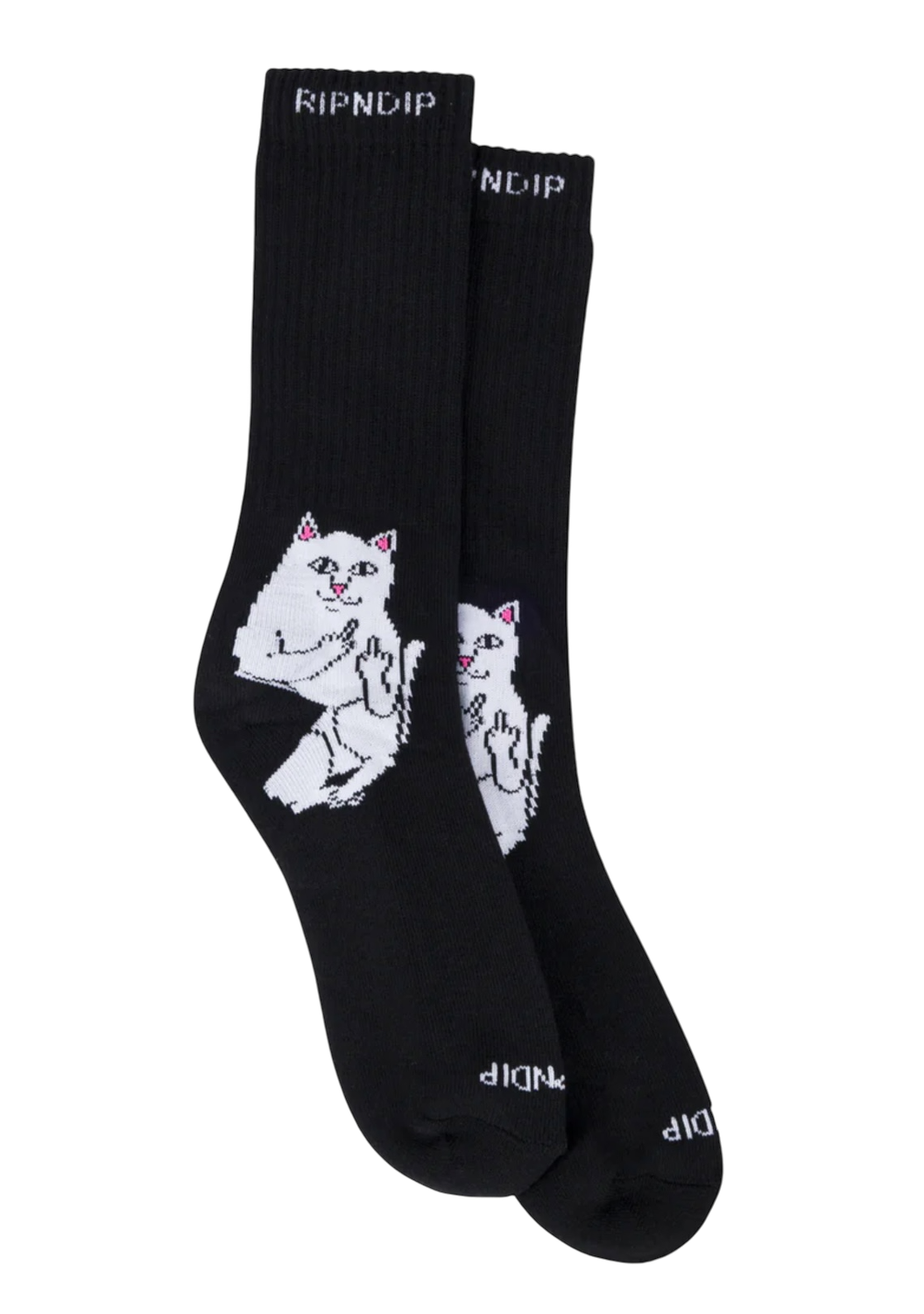 RIPNDIP LORD NERMAL SOCKS (BLACK)