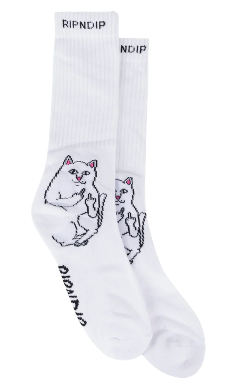 LORD NERMAL SOCKS (WHITE)
