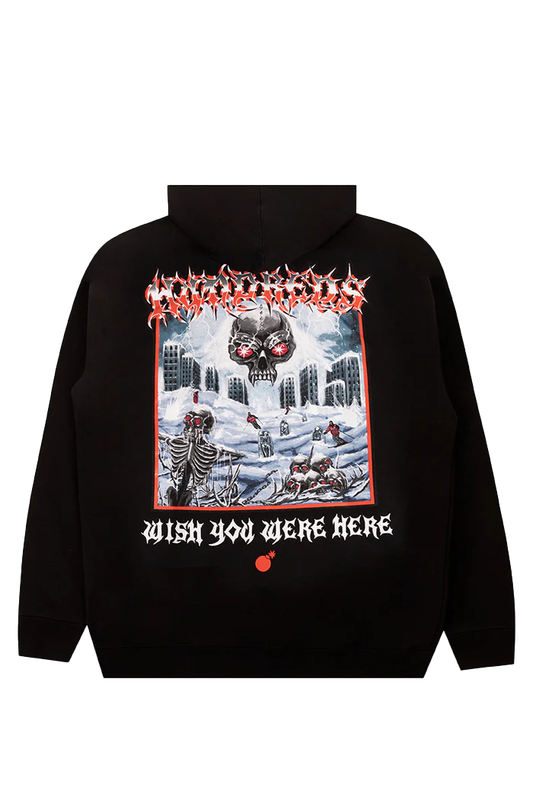 Wish You Were Here Pullover Black