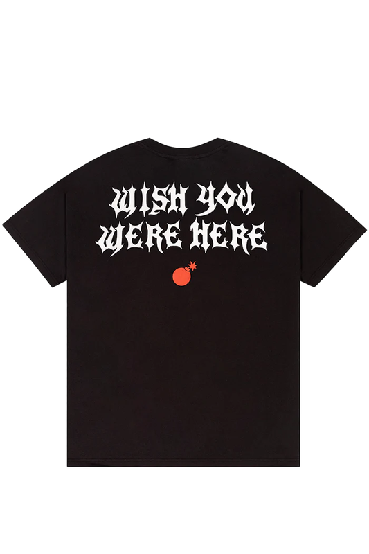 Wish You Were Here T-Shirt Black
