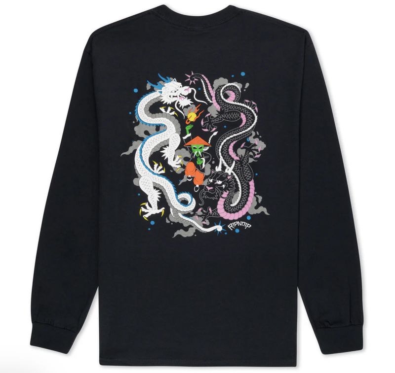 RYU LONG SLEEVE (BLACK)