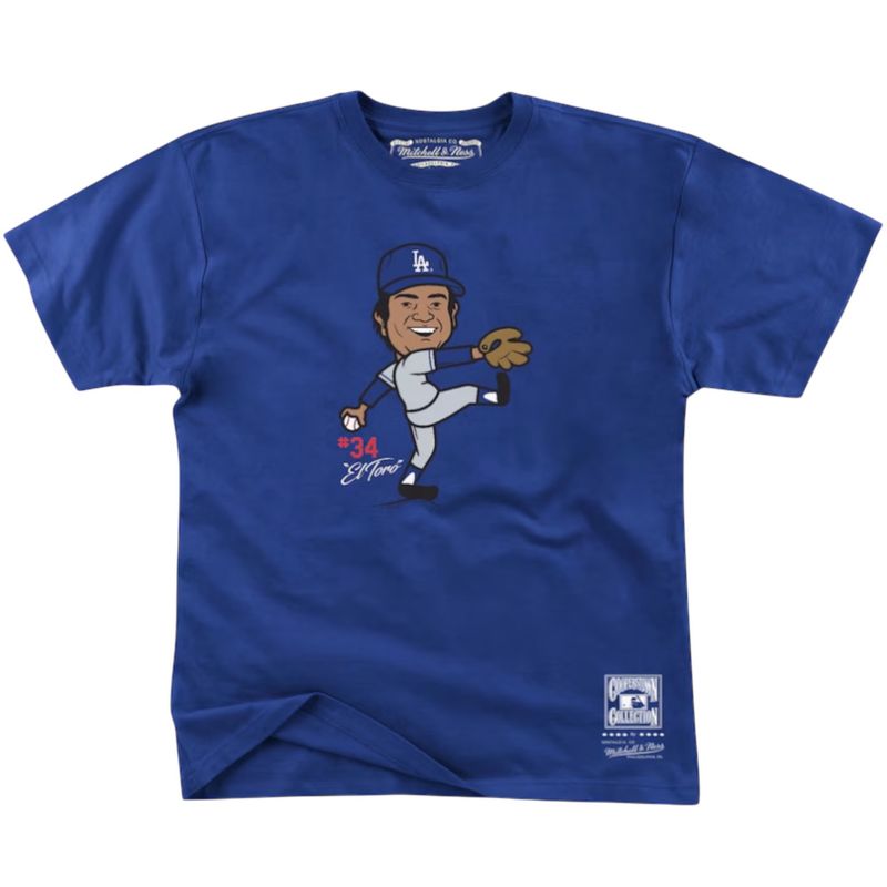MITCHELL & NESS MLB EL TORO TEE DODGERS