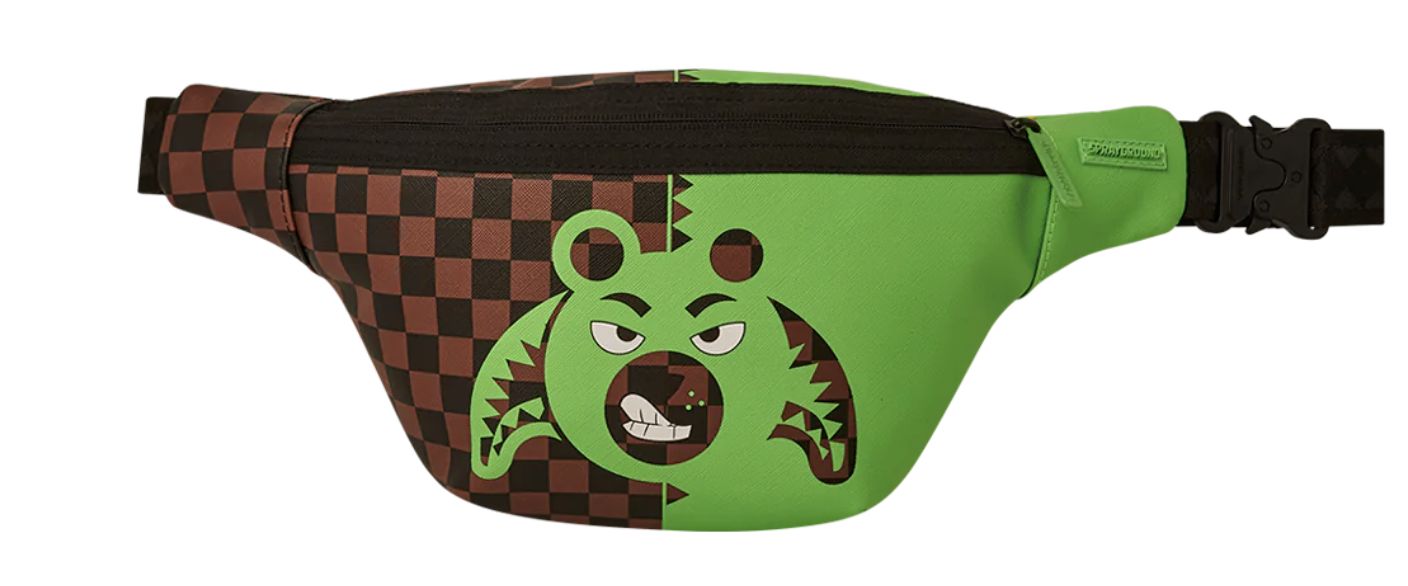 GREEN MONEY BEAR SAVVY CROSSBODY