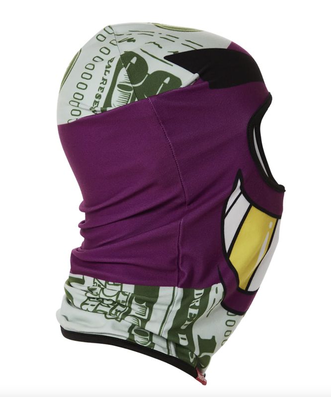 SPRAYGROUND MONEY BOY SKI MASK (PURPLE)