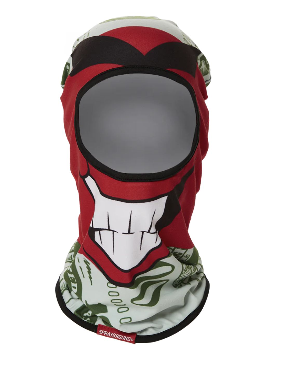 SPRAYGROUND MONEY BOY SKI MASK (RED)