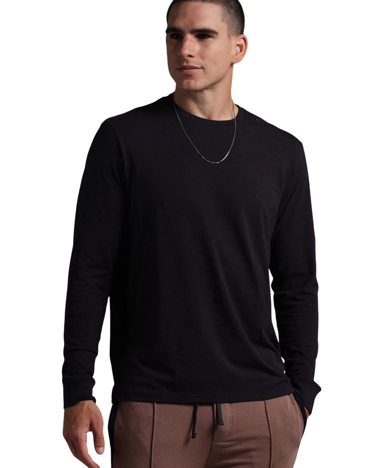 MUNICIPAL Enduro Stretch LS T-Shirt Black