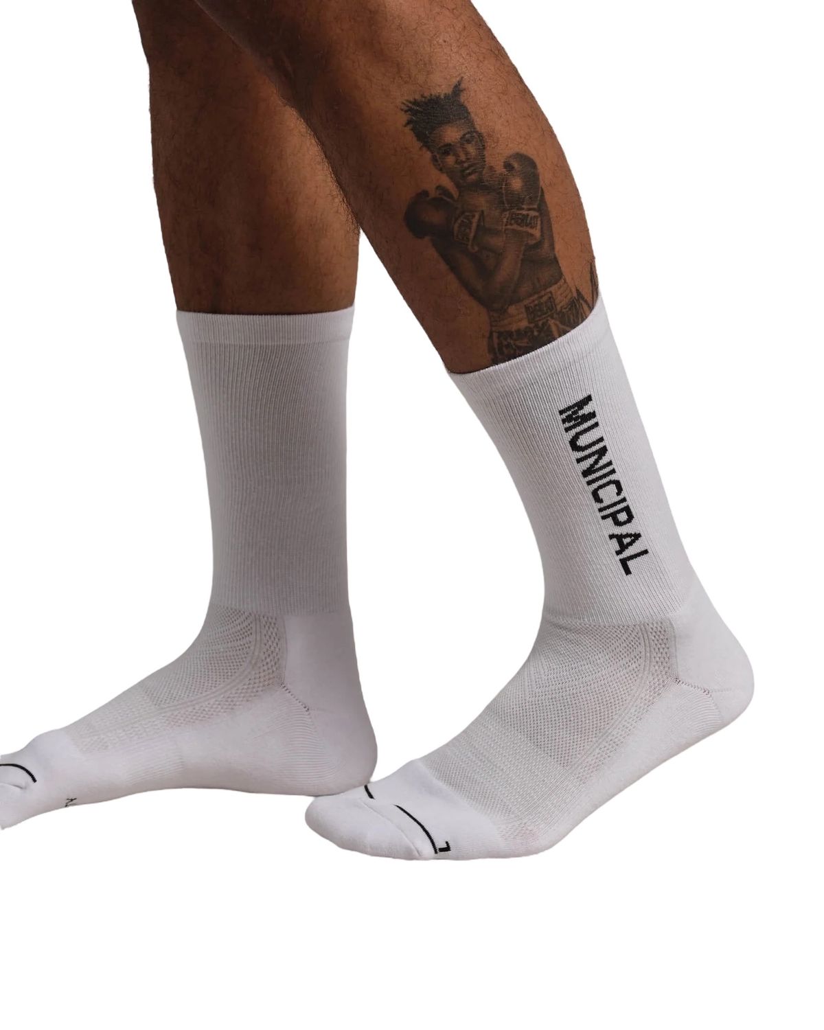 MUNICIPAL SPORT UTILITY CREW  SOCK WHITE
