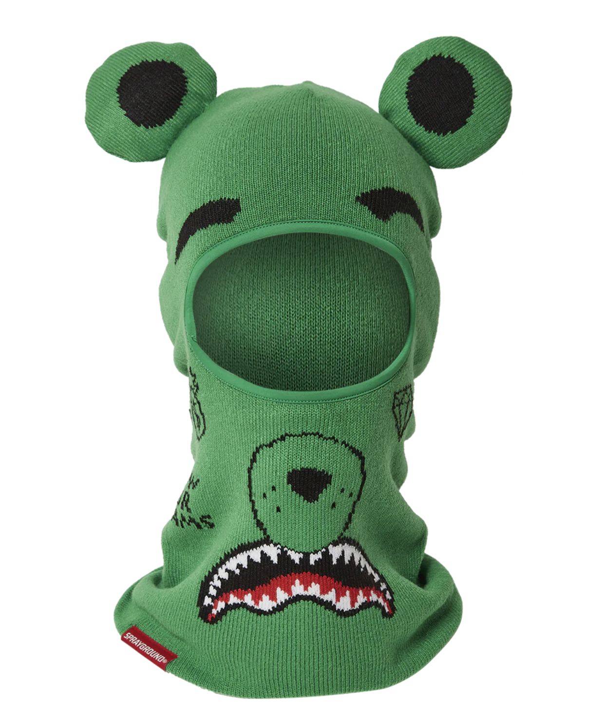 SPRAYGROUND THE REAL MONEY BEAR SKI MASK