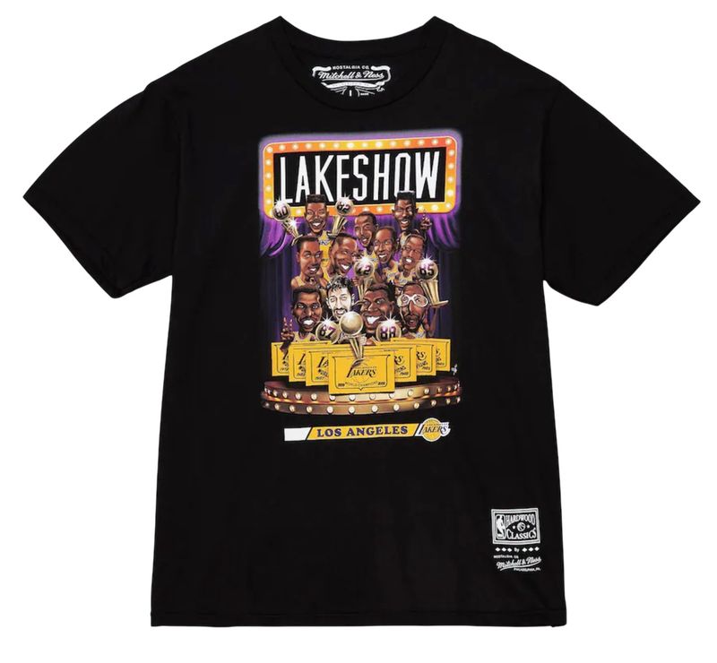 NBA THE LAKE SHOW TEE LAKERS
