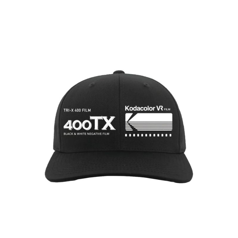 HUF X KODAK SNAPBACK - BLACK